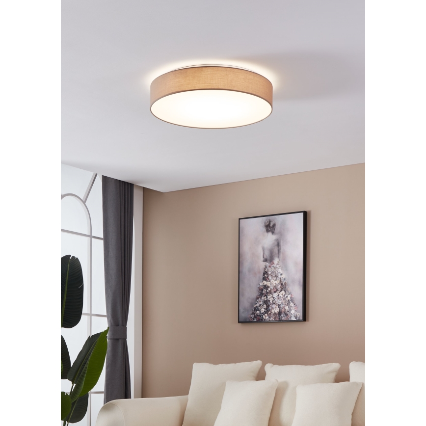 Eglo - LED Fényerőszabályzós mennyezeti lámpa LED/40W/230V + távirányító