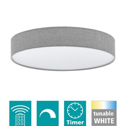 Eglo - LED Fényerőszabályzós mennyezeti lámpa LED/40W/230V + távirányító