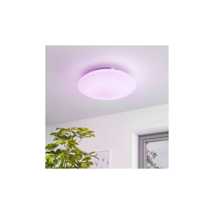 Eglo 97811 - LED RGB fényerőszabályozható mennyezeti lámpa FRATTINA-C LED/27W/230V
