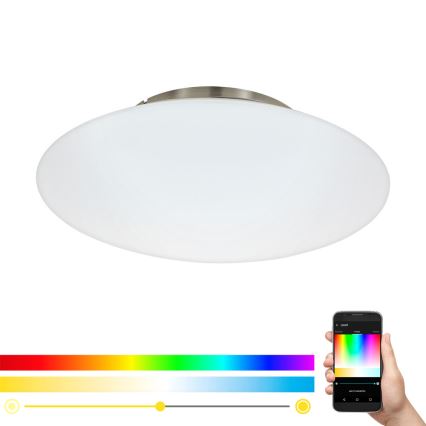 Eglo 97811 - RGB LED dimmelhető mennyezeti lámpa FRATTINA-C 1xLED/27W/230V