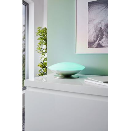 Eglo 97813 - RGB LED, fényerőszabályozható asztali lámpa FRATTINA-C LED/18W/230V