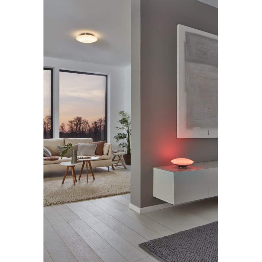 Eglo 97813 - RGB LED, fényerőszabályozható asztali lámpa FRATTINA-C LED/18W/230V