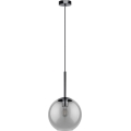 Eglo 97847 - TINDARI függeszték 1xE27/28W/230V fekete/füst