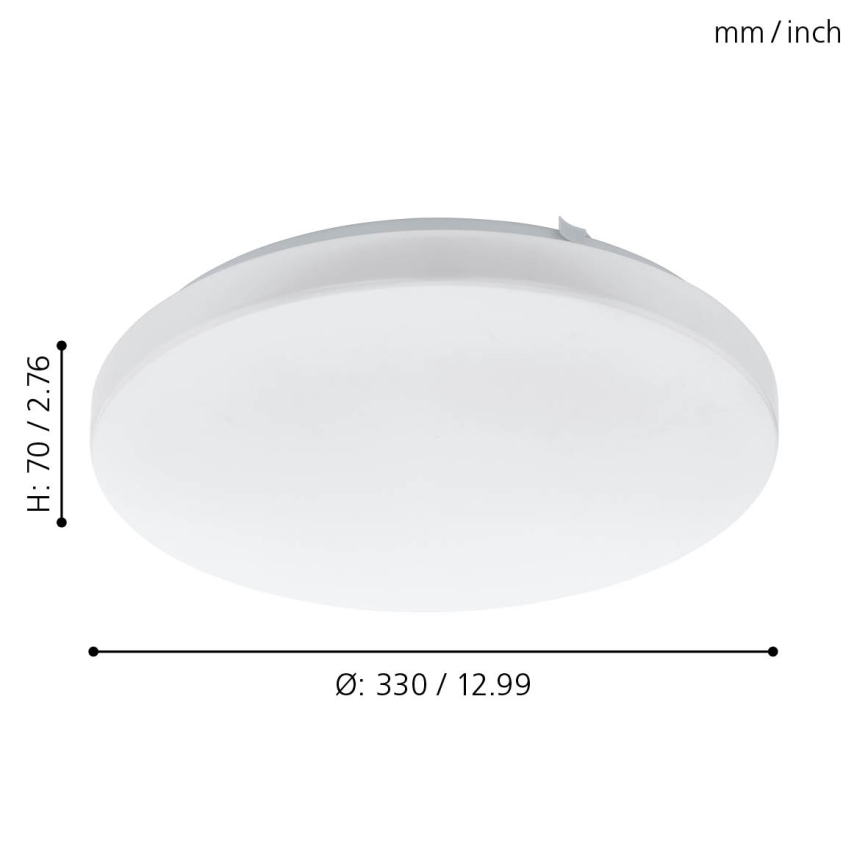 Eglo - LED Mennyezeti lámpa LED/14,6W/230V