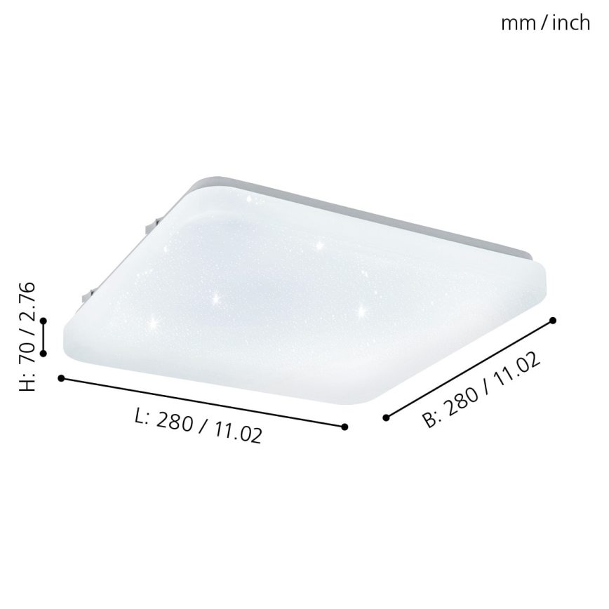 Eglo - LED Mennyezeti lámpa LED/11,5W/230V