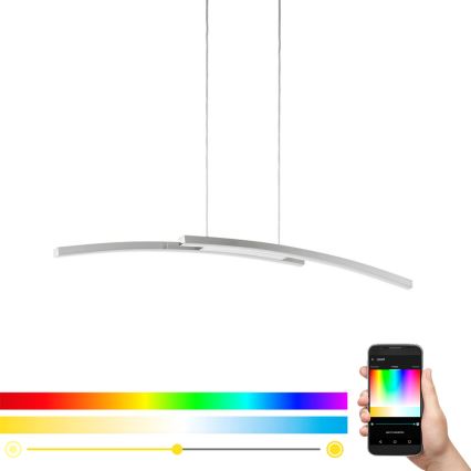 Eglo 97911 - LED RGB dimmelhető függeszték kábelen FRAIOLI-C LED/34W/230V