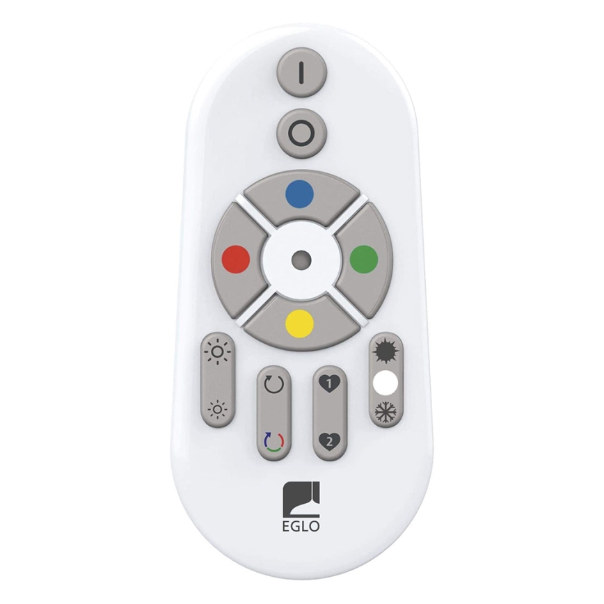 Eglo 97921 - LED RGB dimmelhető mennyezeti lámpatest TOTARI-C LED/34W/230V + távirányítóval