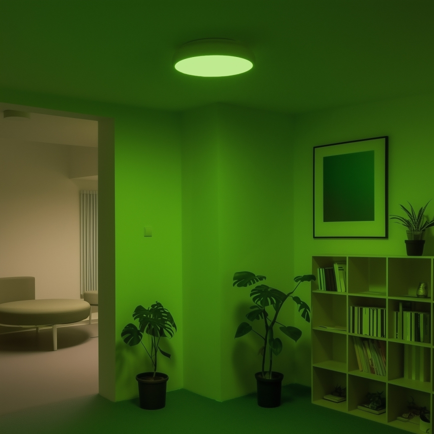 Eglo 98045 - LED RGB fényerőszabályozható mennyezeti lámpatest RIODEVA-C LED/27W/230V