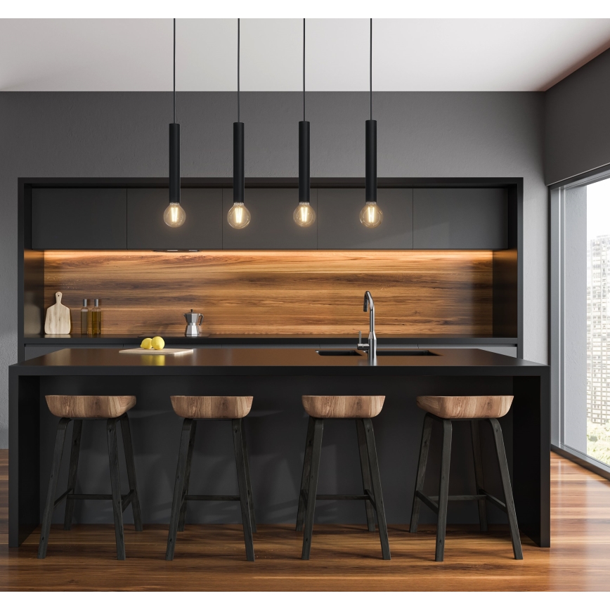 Eglo - Csillár zsinóron 4xE27/60W/230V