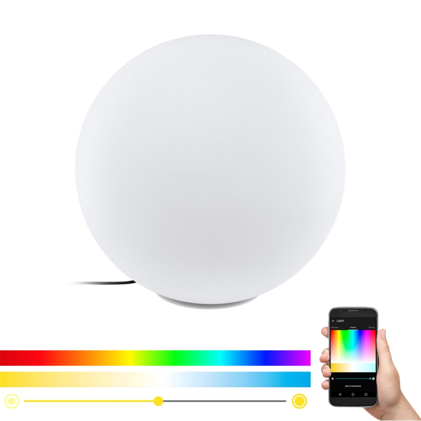 Eglo 98108 - MONTEROLO-C kültéri LED RGBW lámpa LED/9W/230V IP65 átm. 600 mm