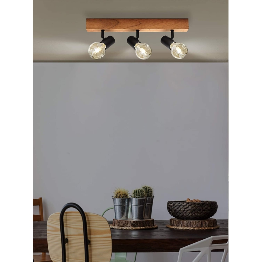 Eglo - Spotlámpa TOWNSHEND 3xE27/60W/230V