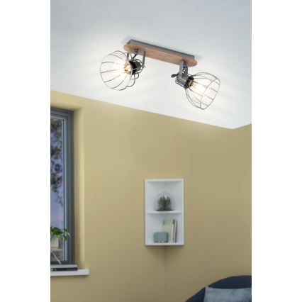 Eglo - Spotlámpa 2xE27/40W/230V