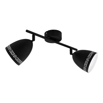 Eglo 98168 - Spotlámpa SABATELLA 2xE14/28W/230V