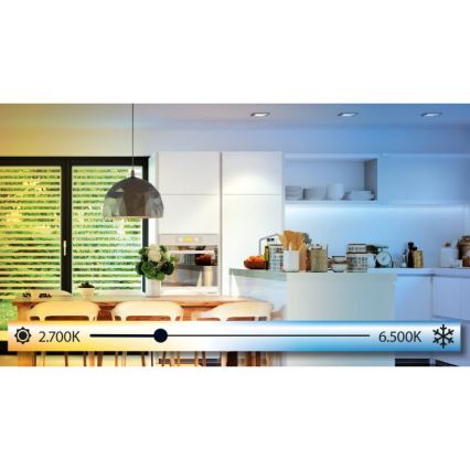 Eglo 98228 - SILERAS-A LED dimmelhető mennyezeti lámpatest, LED/36W/230V, átm. 60 cm + távirányítóval