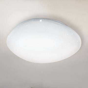 Eglo 98228 - SILERAS-A LED dimmelhető mennyezeti lámpatest, LED/36W/230V, átm. 60 cm + távirányítóval