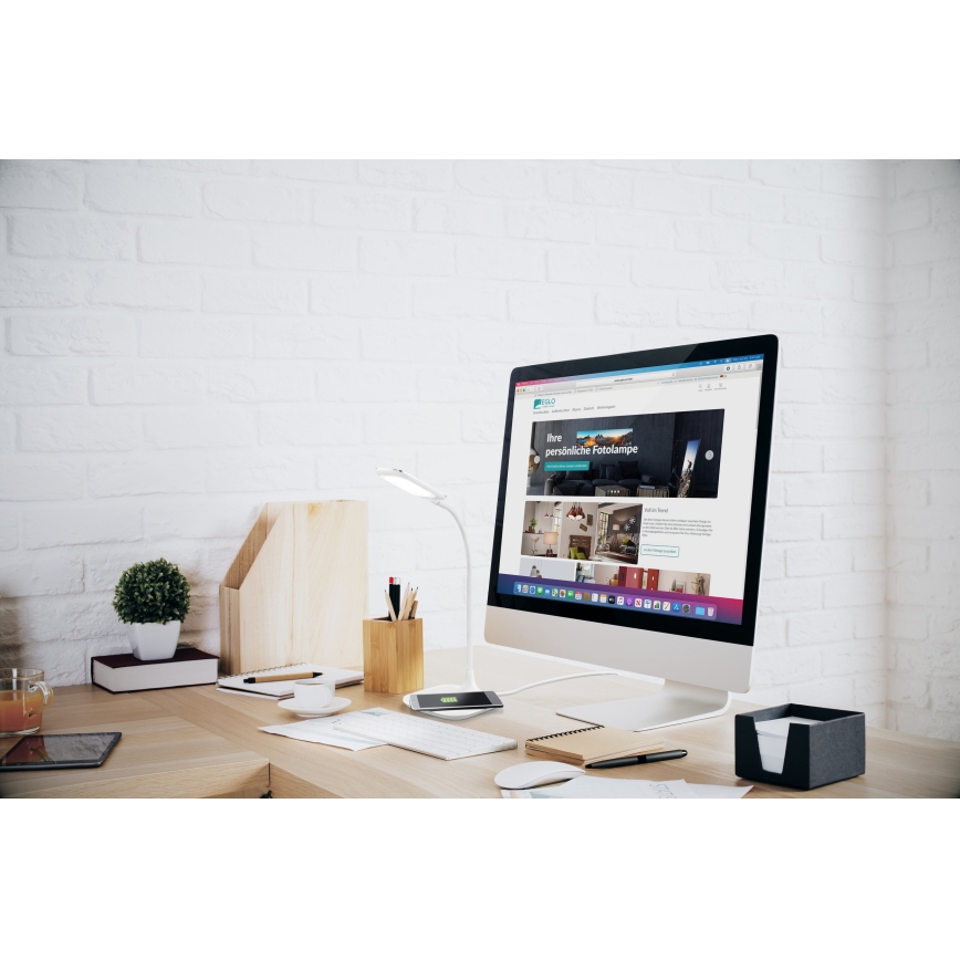 Eglo - LED Szabályozható asztali lámpa LED/3,4W/230V