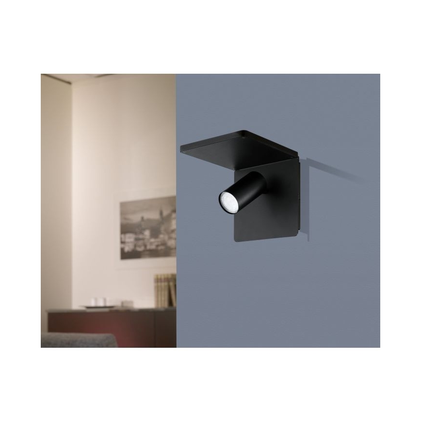 Eglo - LED fali lámpa vezeték nélküli töltéssel 1xGU10/5W/230V