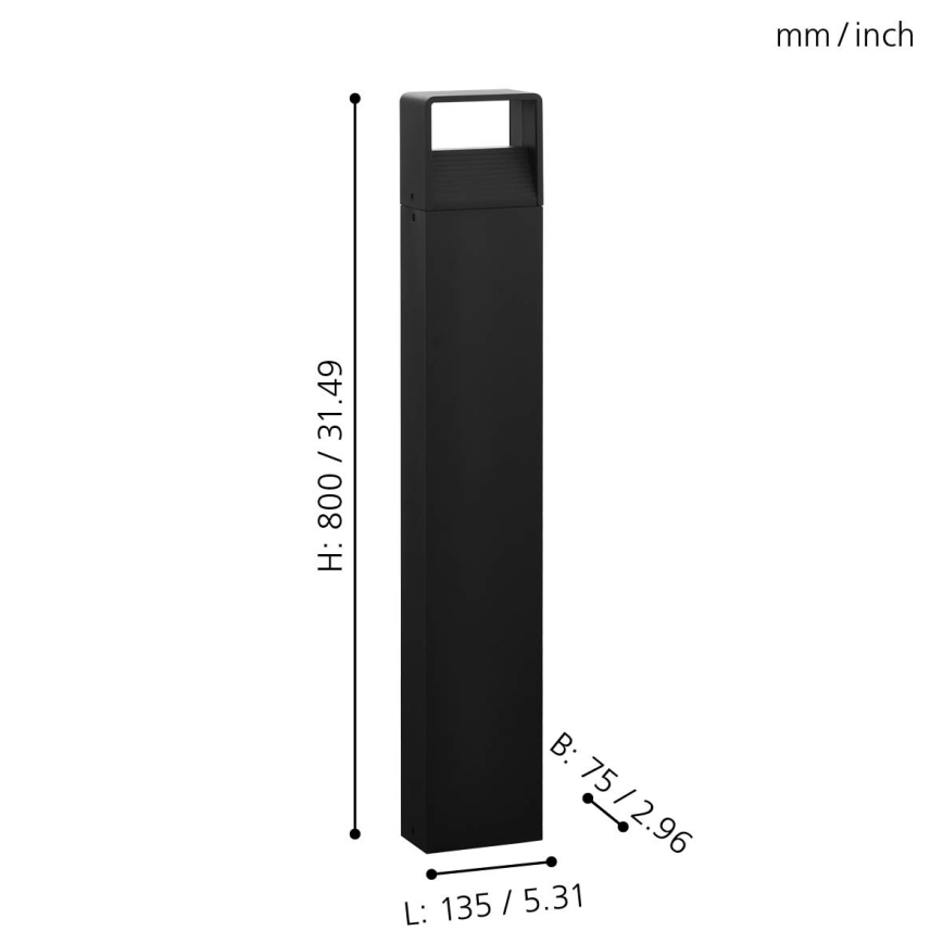 Eglo 98272 - LED Kültéri lámpa DONINNI LED/5W/230V IP44