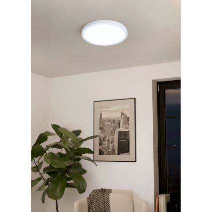 Eglo - LED dimmelhető mennyezeti lámpa LED/20W/230V + távirányító átm. 30 cm