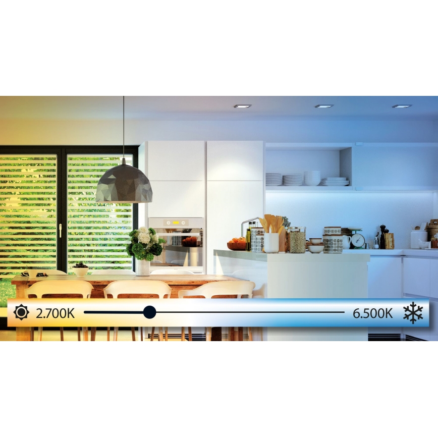 Eglo - LED dimmelhető mennyezeti lámpa LED/20W/230V + távirányító átm. 30 cm