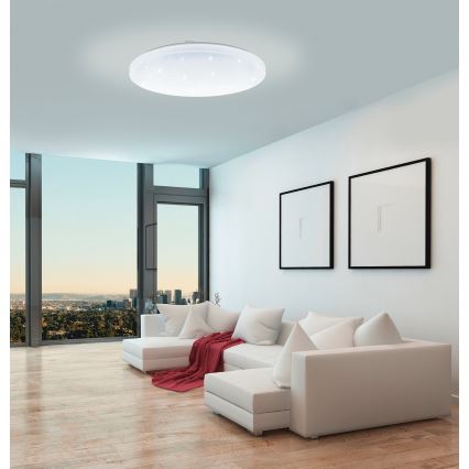Eglo - LED állítható fényerejű fürdőszobai lámpa LED/12W/230V IP44 + távirányító