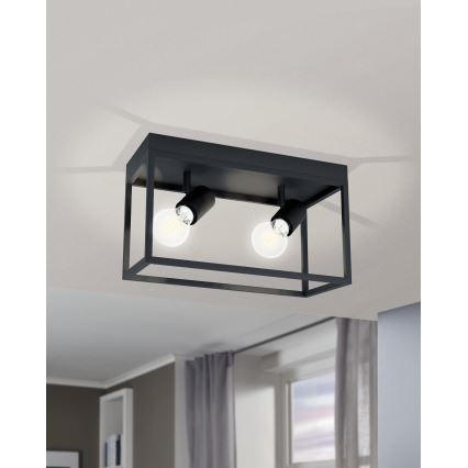 Eglo - Mennyezeti lámpa 2xE27/40W/230V