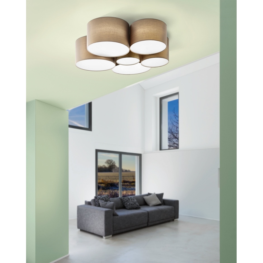 Eglo - Mennyezeti lámpa 6xE27/40W/230V