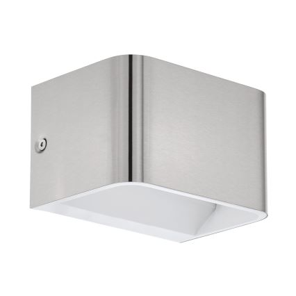 Eglo - LED Fali lámpa LED/6W/230V 3000K matt króm