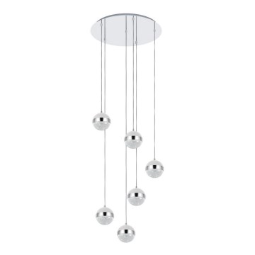 Eglo 98558 - LICOROTO LED kábeles csillár 6xG9/3W/230V