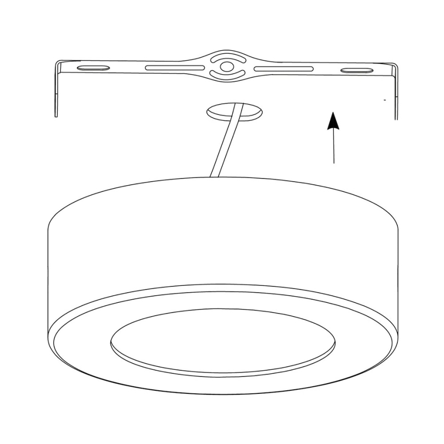 Eglo 98559 - LED RGB dimmelhető mennyezeti lámpatest FUEVA-C LED/21W/230V átm. 30 cm