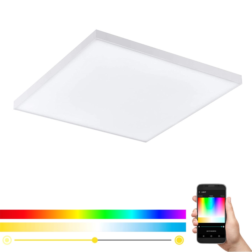 Eglo - LED RGB Dimmelhető mennyezeti lámpa TURCONA-C LED/15W/230V + távirányítás