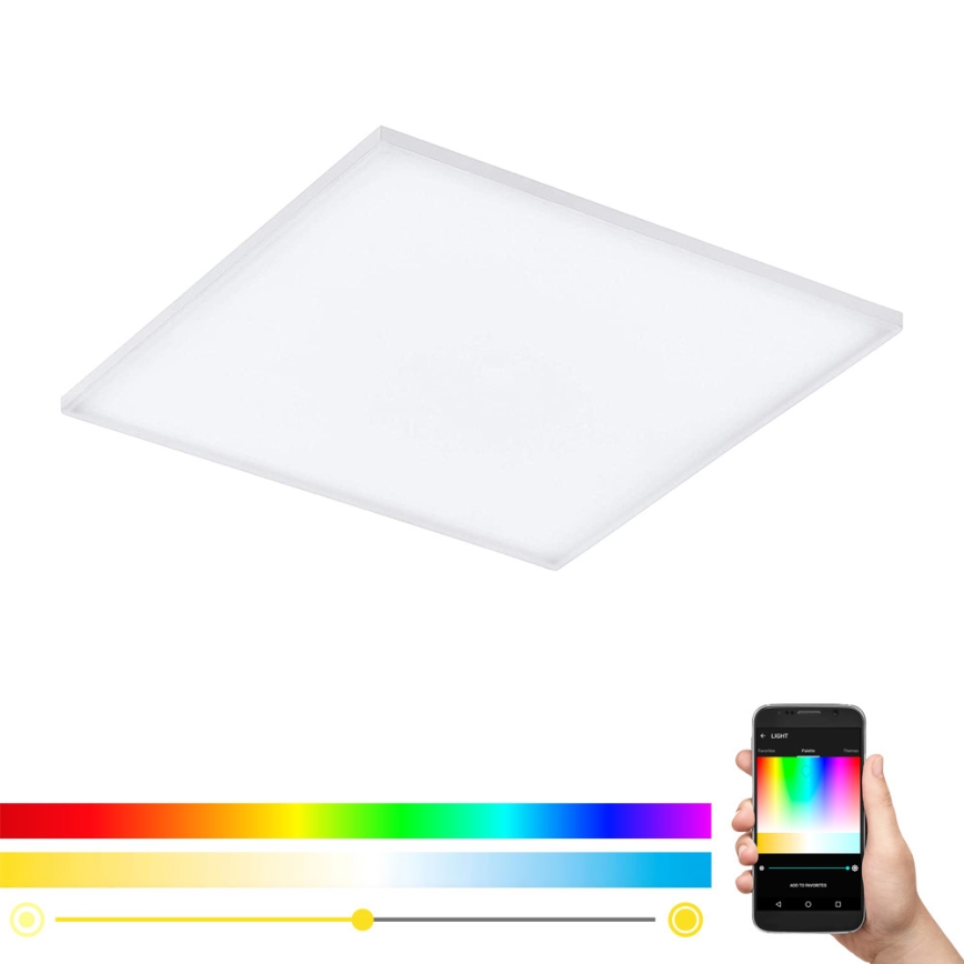 Eglo - LED RGB fényerő-szabályozós mennyezeti lámpa TURCONA-C LED/30W/230V + RC