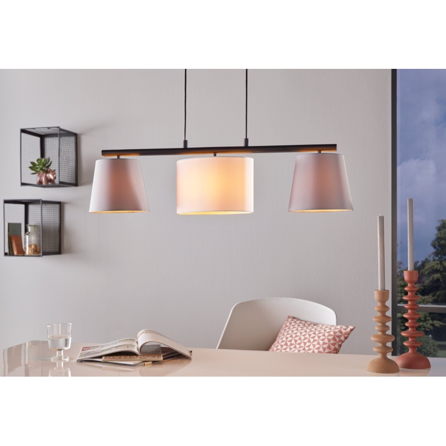 Eglo - Csillár zsinóron 3xE14/25W/230V