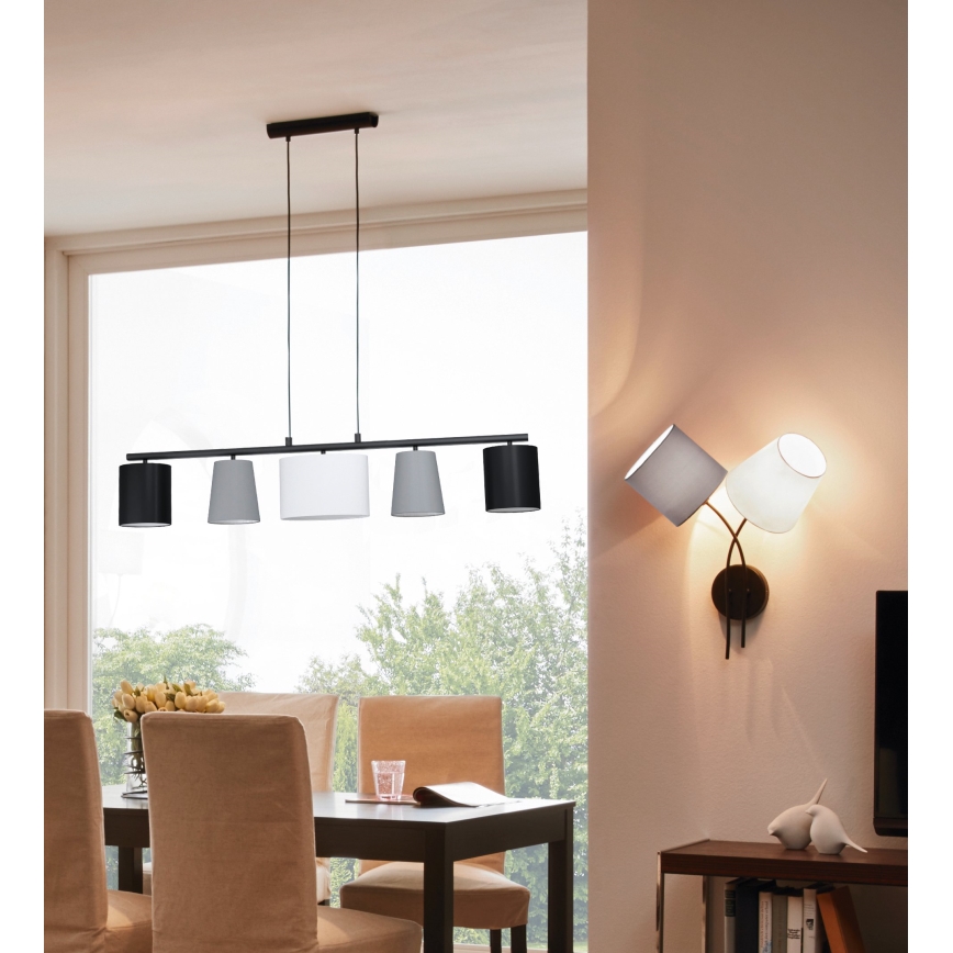 Eglo - Csillár zsinóron 5xE14/25W/230V