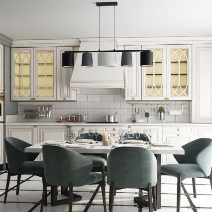 Eglo - Csillár zsinóron 5xE14/25W/230V