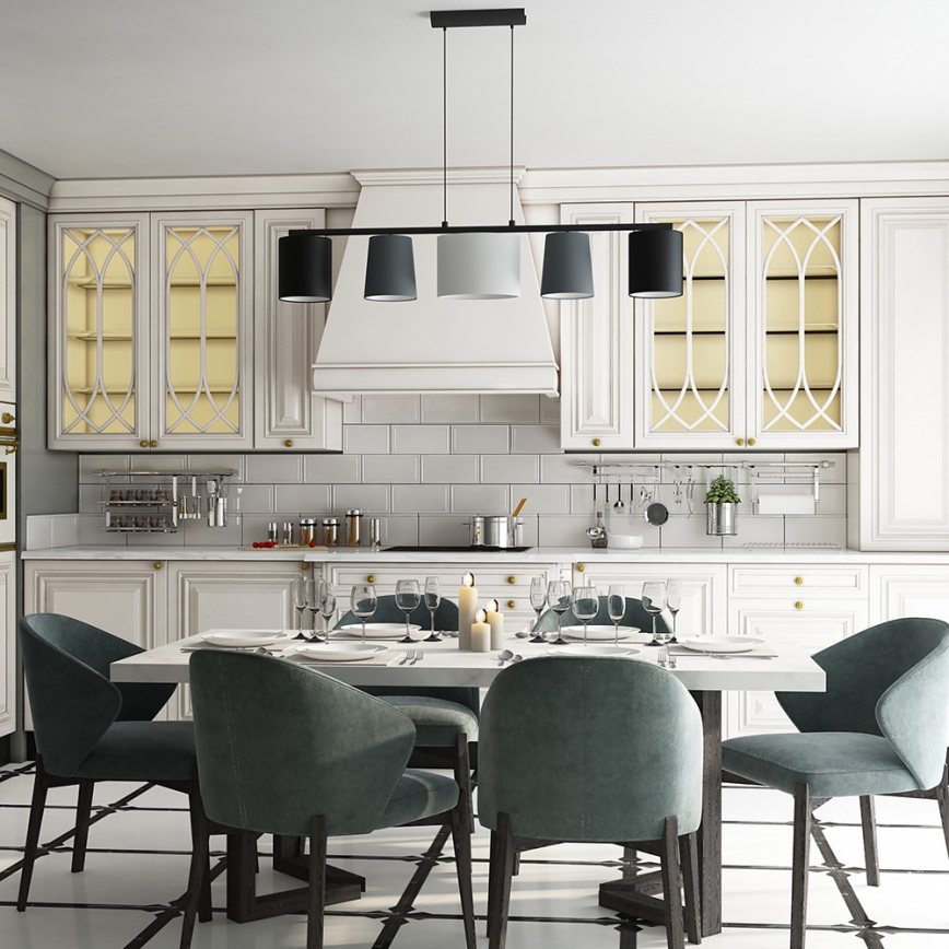 Eglo - Csillár zsinóron 5xE14/25W/230V