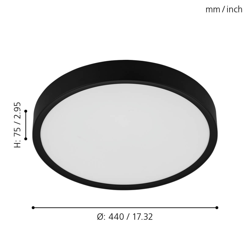 Eglo - LED Mennyezeti lámpa LED/33,5W/230V