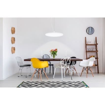 Eglo - LED RGB Fényerőszabályzós függeszték zsinóron CERIGNOLA-C LED/21W/230V + távirányító