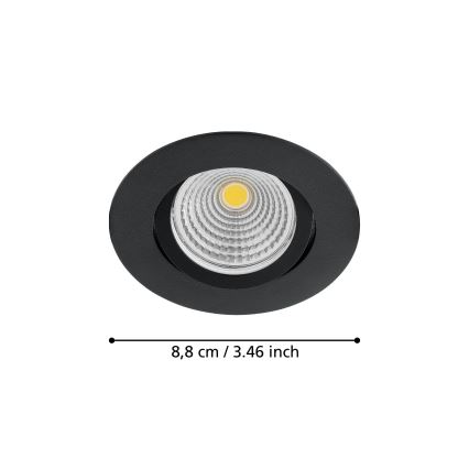Eglo - LED Dimmelhető beépíthető lámpa LED/6W/230V