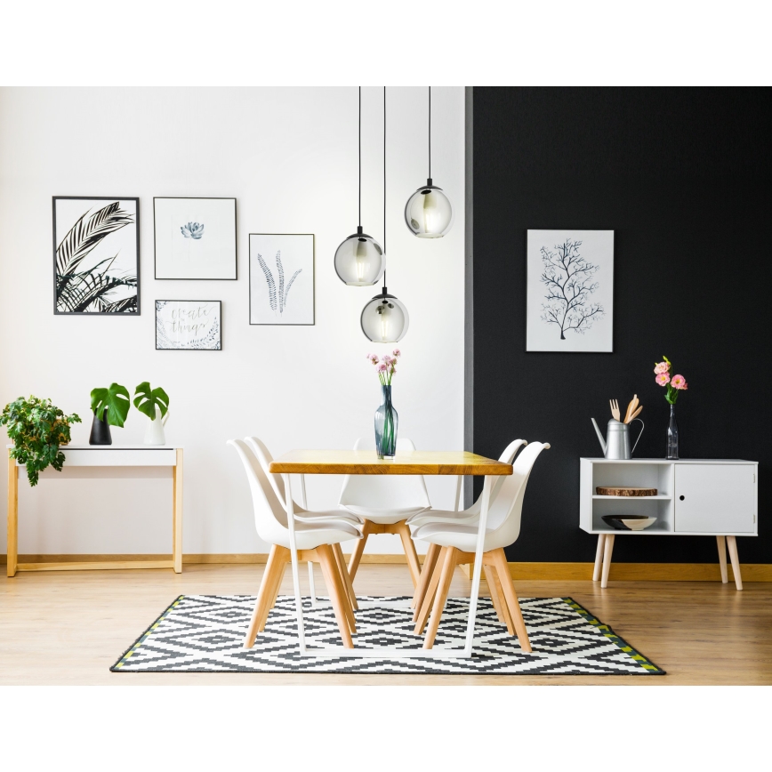 Eglo 98653 - Csillár zsinóron ARISCANI 3xE27/40W/230V