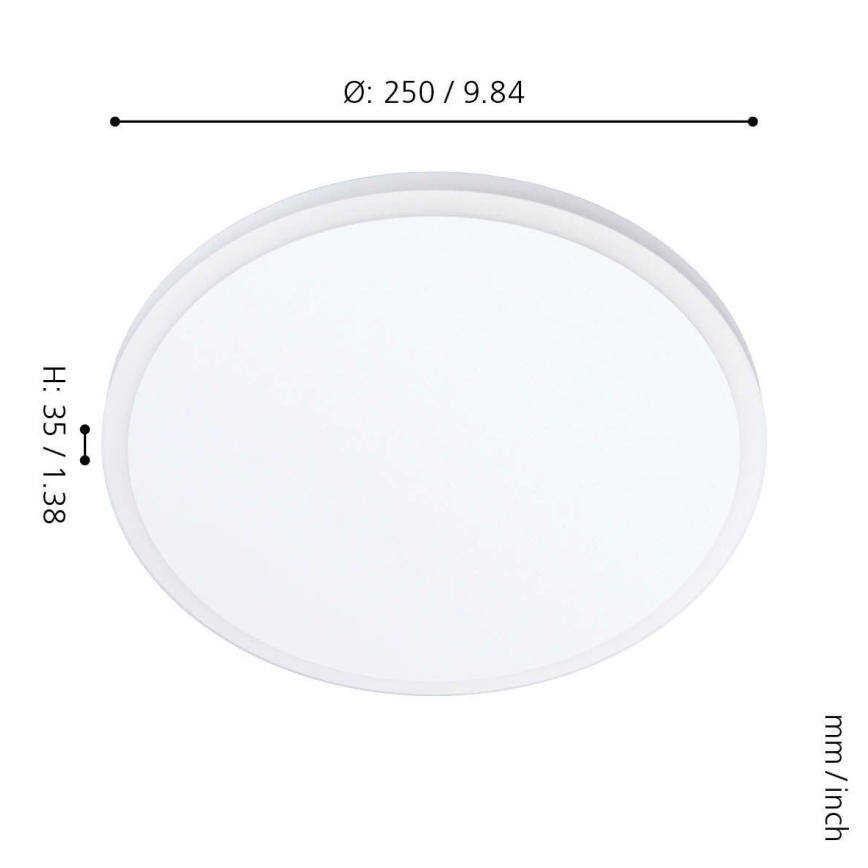 Eglo - LED Mennyezeti lámpa LED/11,4W/230V