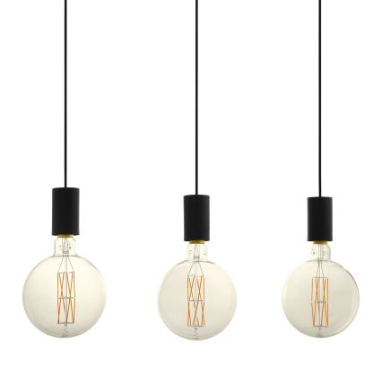 Eglo - Csillár zsinóron 3xE27/40W/230V