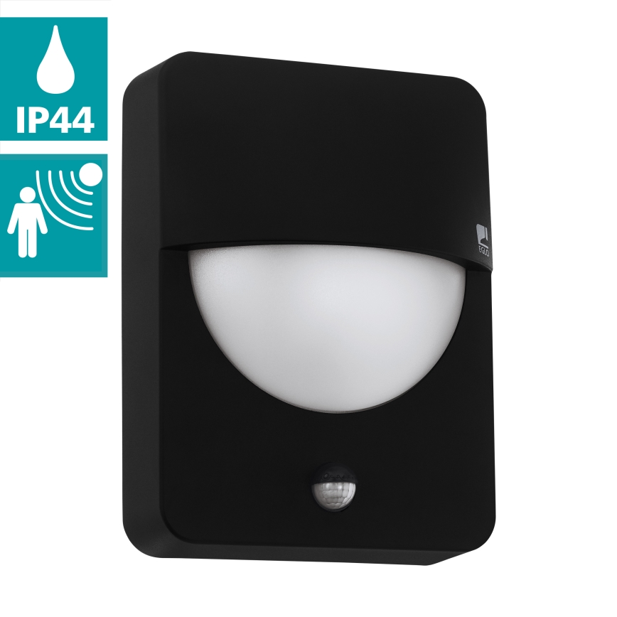 Eglo - Kültéri lámpa érzékelővel 1xE27/28W/230V IP44