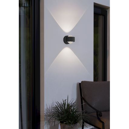 Eglo - LED Kültéri fali lámpa 2xLED/2W/230V IP44