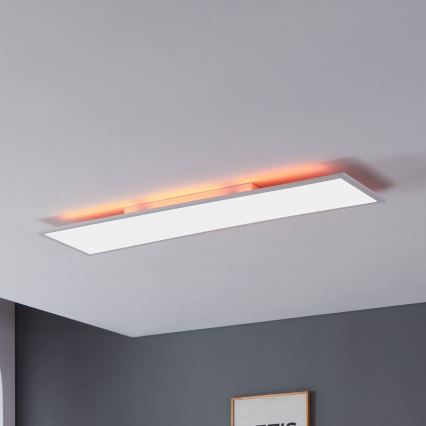 Eglo - RGBW Dimmelhető mennyezeti lámpa LED/32,5W/230V 2700-6500K 120x30 cm + távirányítás
