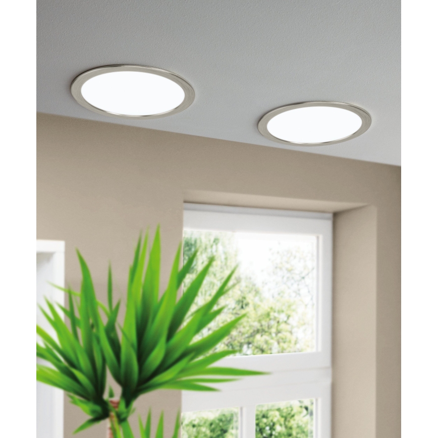 Eglo - LED dimmelhető fürdőszobai süllyesztett lámpatest LED/16,5W/230V IP44 ZigBee átm. 21,6 cm