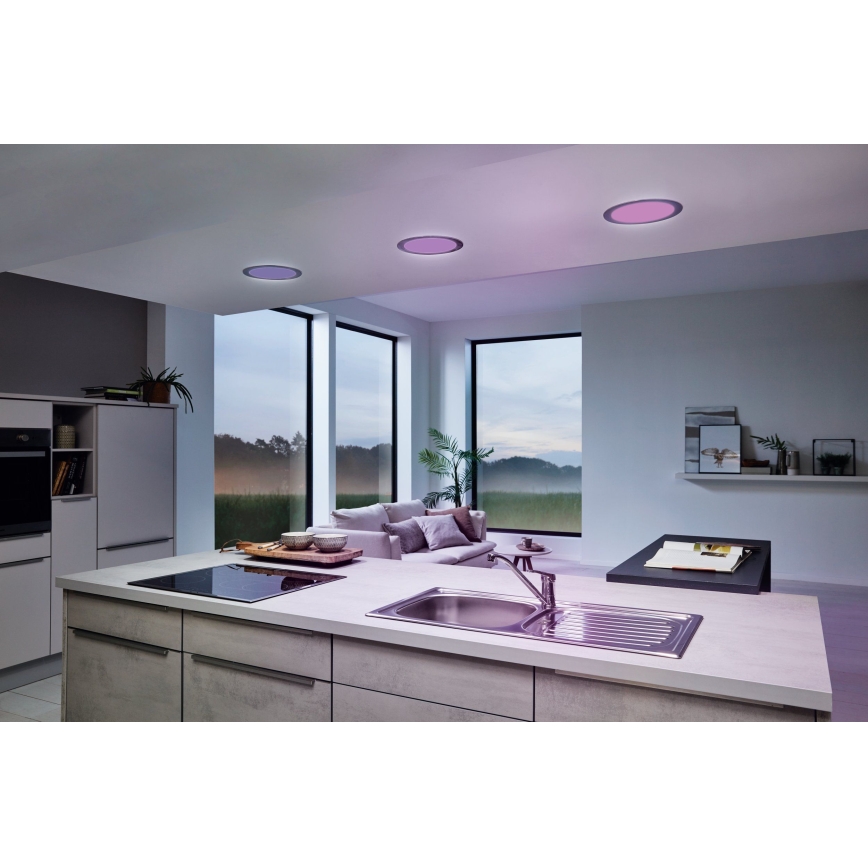 Eglo - LED dimmelhető fürdőszobai süllyesztett lámpatest LED/16,5W/230V IP44 ZigBee átm. 21,6 cm