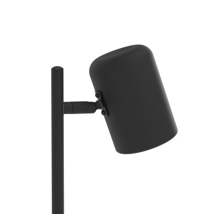 Eglo - LED Asztali lámpa 1xGU10/4,5W/230V fekete