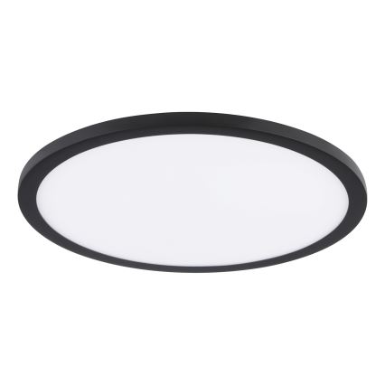 Eglo - Süllyesztett LED mennyezeti lámpa LED/22W/230V 3000K fekete, átmérő 22,5 cm