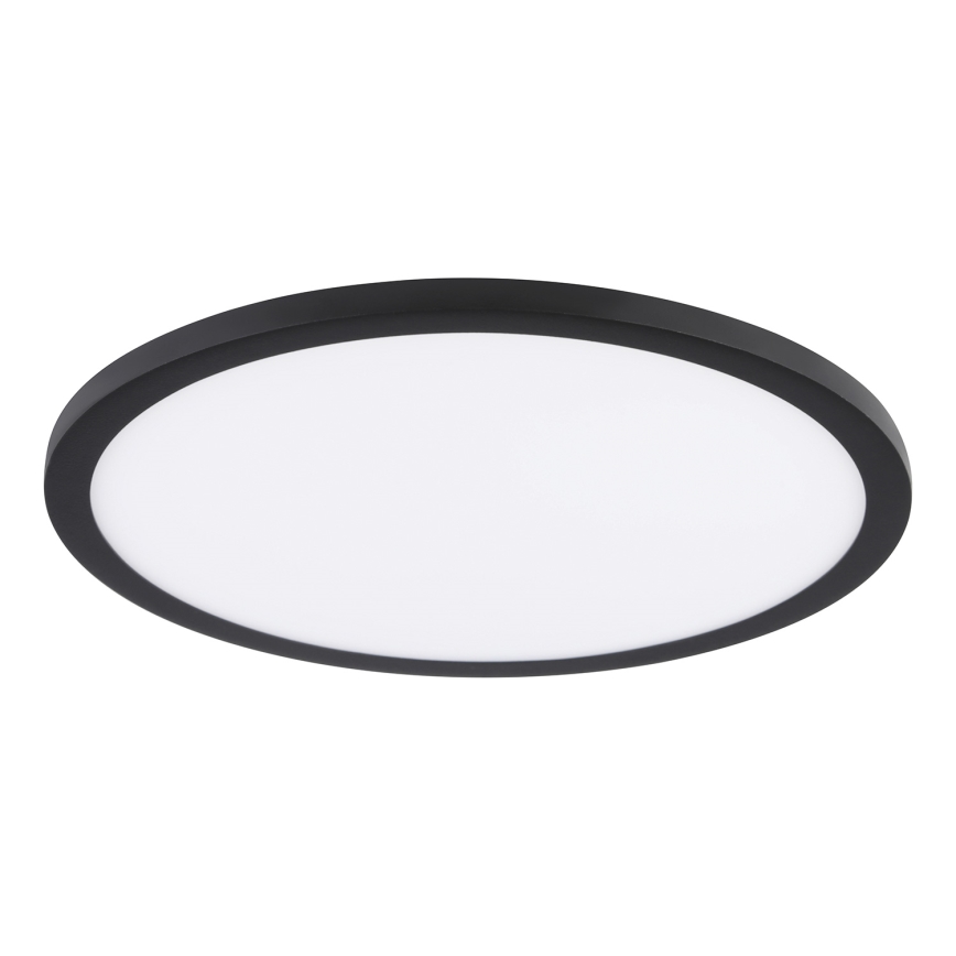 Eglo - Süllyesztett LED mennyezeti lámpa LED/22W/230V 3000K fekete, átmérő 22,5 cm
